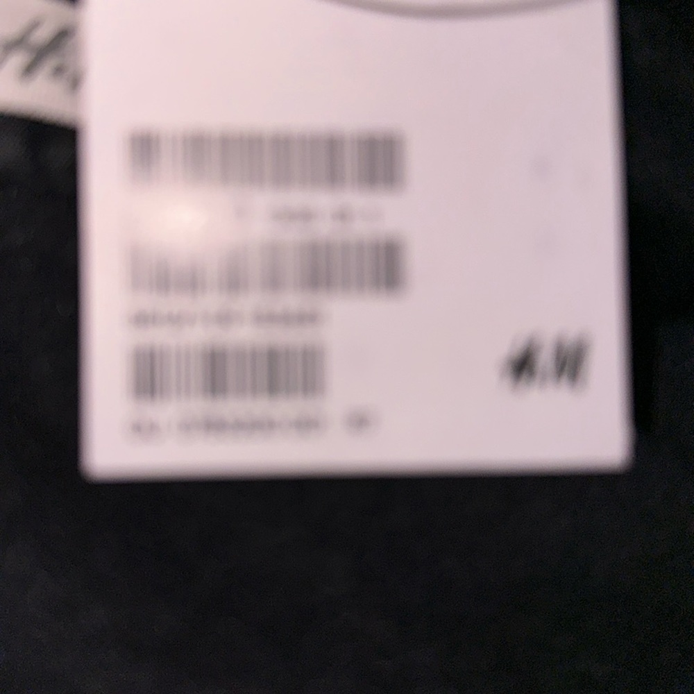 NWT H&M Black Sequence bomber jacket, fully lined - Picture 3 of 3